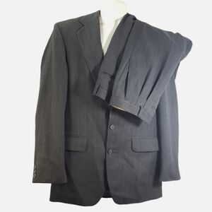 Christian Aujard Mens Size 33 2 Piece Gray Suit